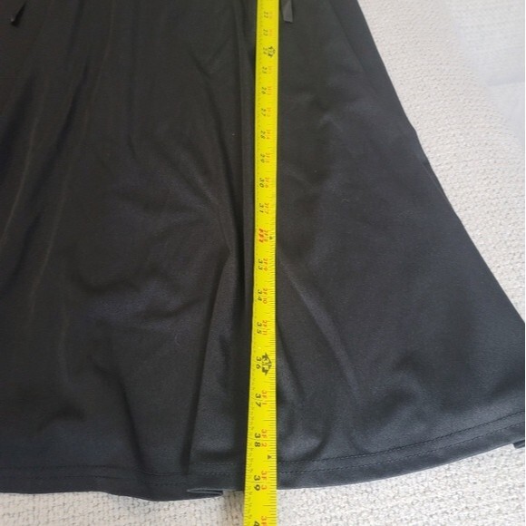 Red Sweater Black Corset Long sleeve Dress Size Medium - Picture 8 of 9